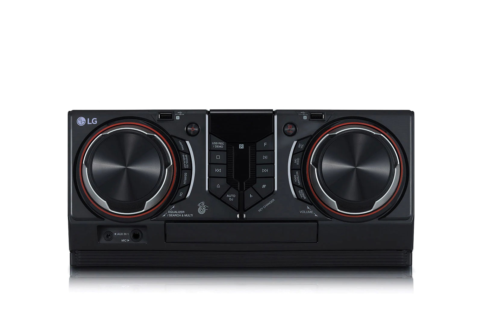 Mini System LG XBOOM Dual USB MP3 Multi Bluetooth 950W Karaokê| CL65 - Imagem 7