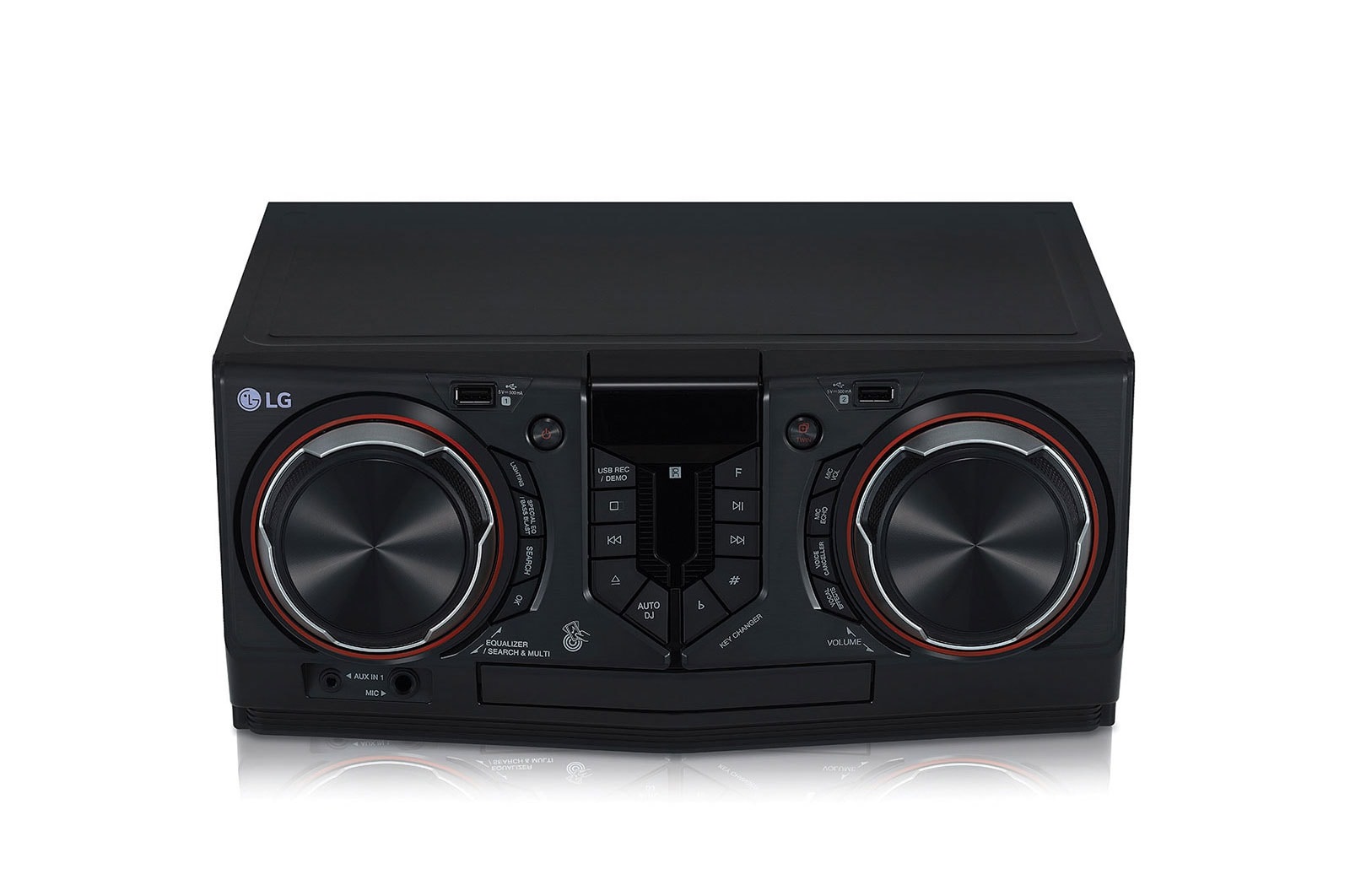 Mini System LG XBOOM Dual USB MP3 Multi Bluetooth 950W Karaokê| CL65 - Imagem 8