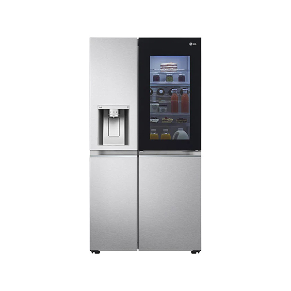 Frigorífico LG InstaView™, 674 litros, 2 Portas, Door in Door™, UVNano™, Door Cooling+™, Dispensador sem Canalização | GC-X257CSEW