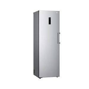 Arca Vertical LG de Uma Porta, 377L, Compressor Smart Inverter, Linear Cooling, Inox | GC-B414ELFM